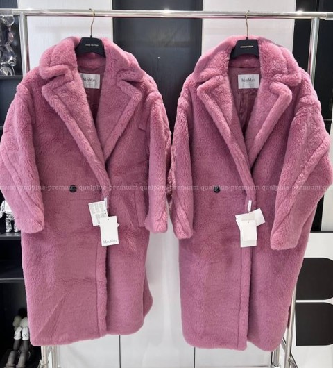 막스마라 테디베어 아이콘 코트 여성용