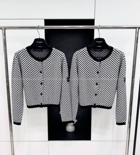 루이비통 미니 다미에 니트 가디건 여성용