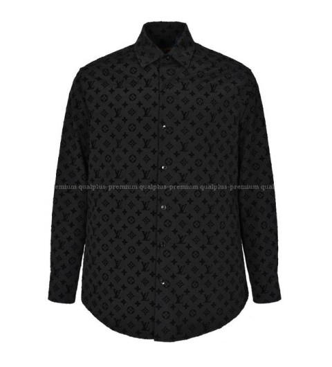 루이비통 LV 모노그램 플록드 셔츠