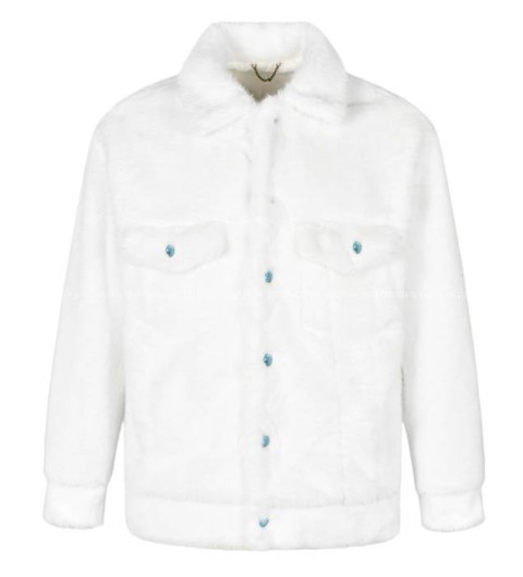 루이비통 밍크 트러커 자켓