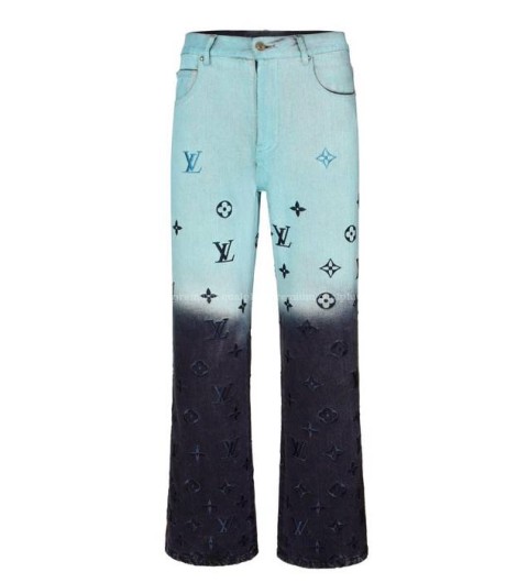 루이비통 모노그램 데님 팬츠