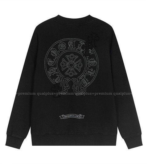 [국내배송] 크*하츠 말발굽 스티치 십자가패치 쭈리 맨투맨