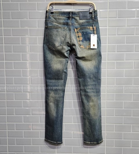 [국내배송] 버*리 포켓 로고진