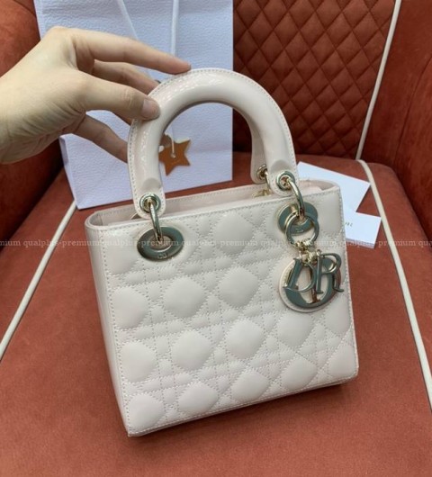 디올 레이디백 페이턴트 스몰