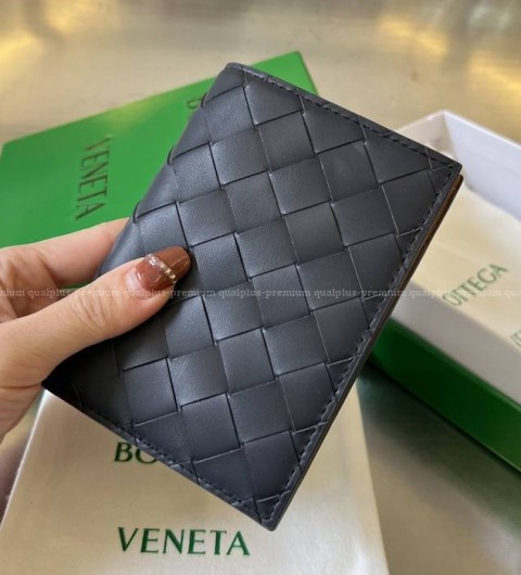 보테가베네타 742143 인트레치아토 플랩 반지갑 남성용