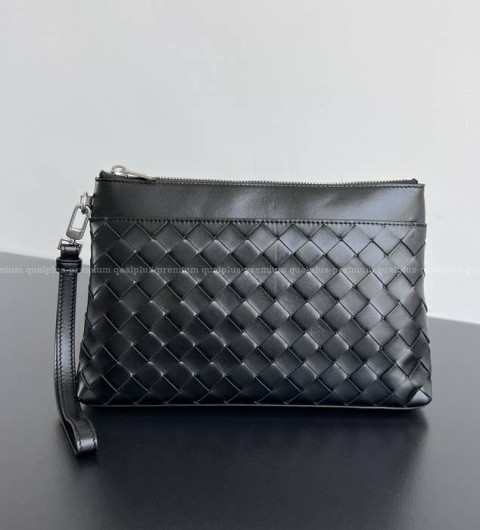 보테가베네타 795712 인트레치아토 프리즘 파우치 남성용