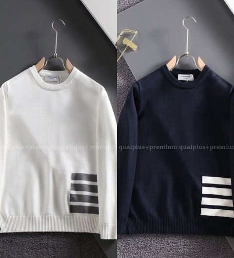 [국내배송] 톰*라운 메리노 사선 울니트