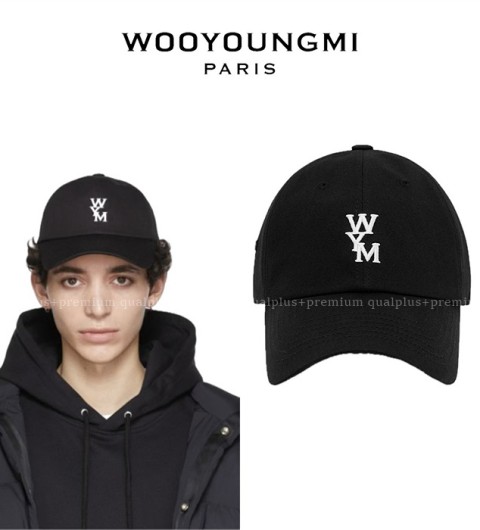 [국내배송] 우*미 WYM로고 볼캡(블랙)