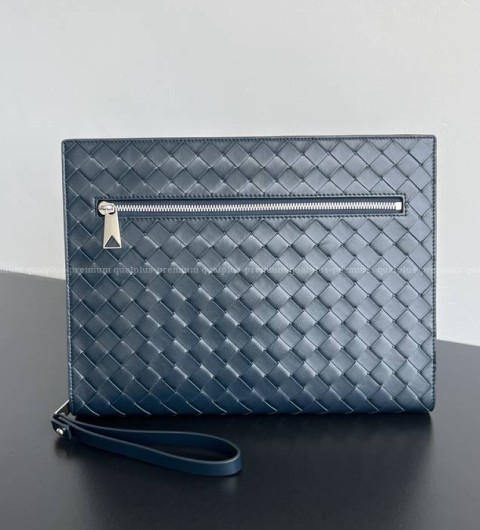 보테가베네타 732638 인트레치아토 도큐먼트 케이스 클러치백 미듐