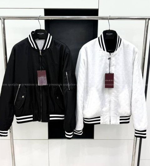 구찌 GG 리버서블 봄버 자켓