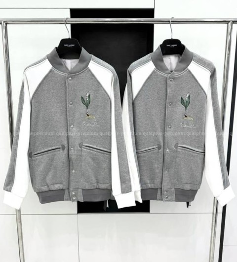 디올 은방울꽃 바시티 자켓