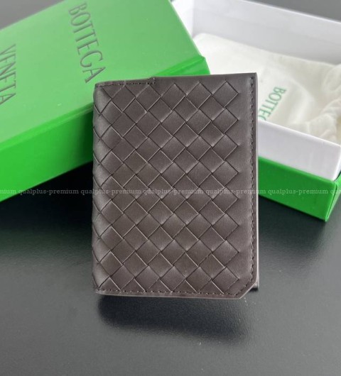 보테가베네타 796964 인트레치아토 피콜로 플랩 카드 케이스 반지갑 남성용