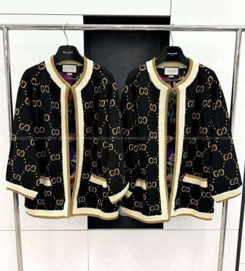 구찌 GG 자카드 가디건 여성용