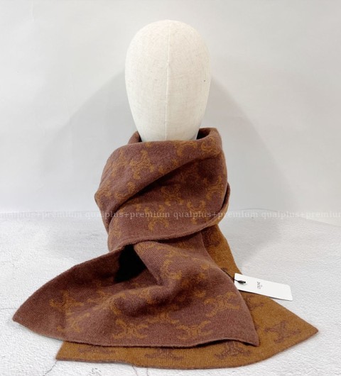 [국내배송] 셀*느 로고 울 양면 머플러