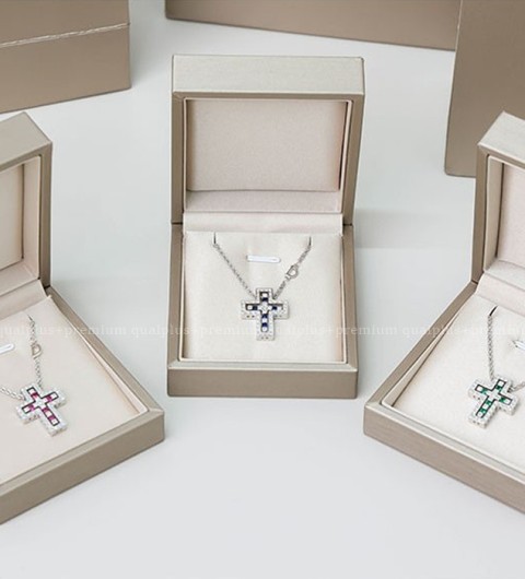 [국내배송] 다미아니 벨에포크 크로스 목걸이(3color)