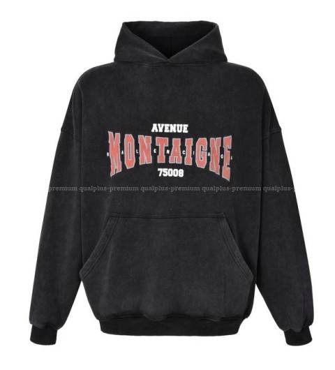 발렌시아가 몽테인 후드티셔츠