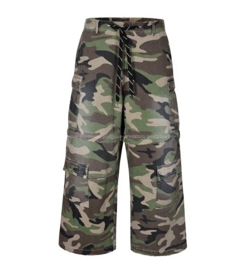 발렌시아가 라지 카고 하이브리드 팬츠