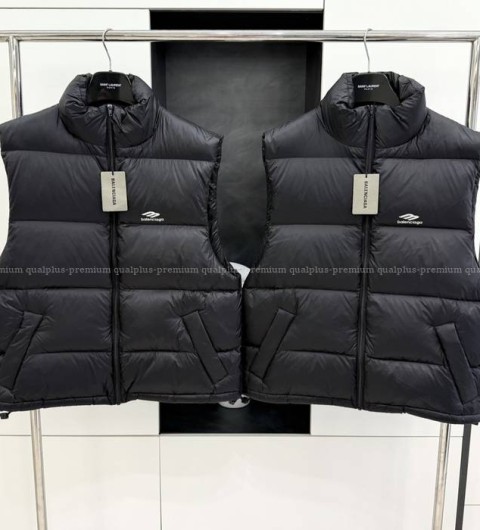 발렌시아가 3B 스포츠 패딩 조끼