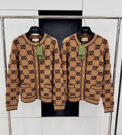 구찌 GG 라운드 가디건 여성용