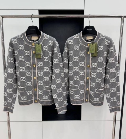 구찌 GG 라운드 가디건 여성용