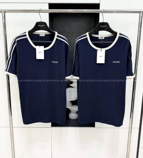 셀린느 로고 레귤러 반팔티셔츠