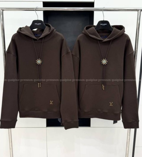 루이비통 엠벨리시드 코튼 후드티셔츠