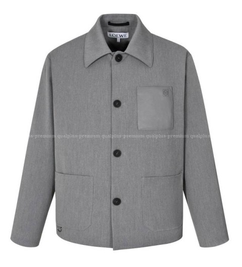 로에베 애너그램 울 워크 자켓