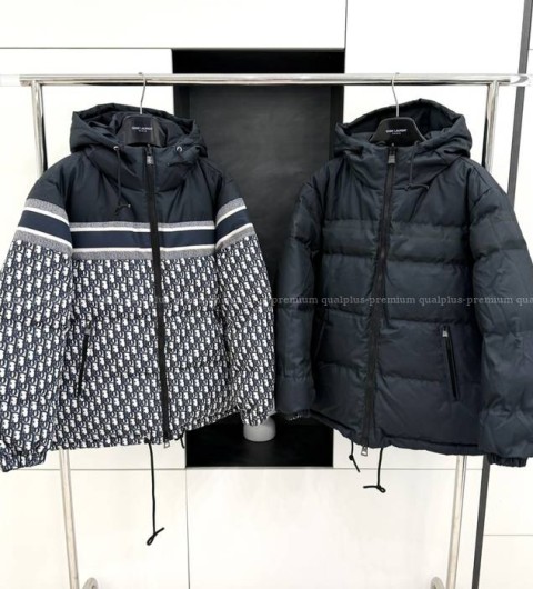 디올 오블리크 리버서블 다운 패딩