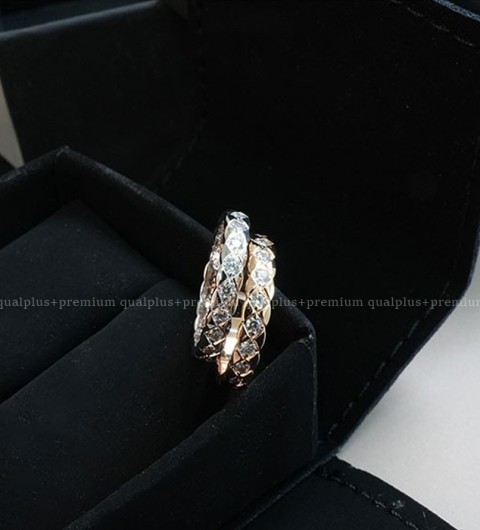 [국내배송] 샤* 코코 크러쉬 퀄티드 모티프 다이아몬드 링 미니 (2color)