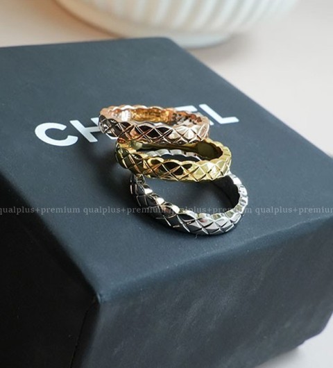 [국내배송] 샤* 코코 크러쉬 퀄티드 모티프 링 미니 (3color)