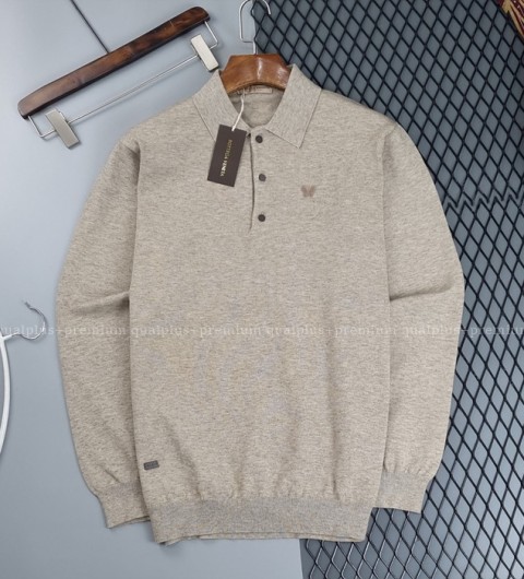 [국내배송] 보*가베네타 울캐시 카라 리브 니트