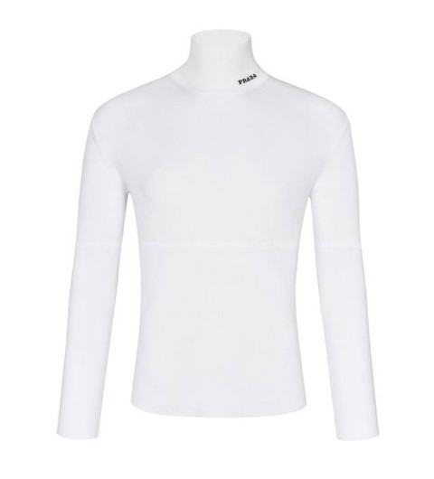 프라다 폴라 하이넥 니트