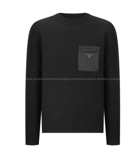 프라다 로고 니트