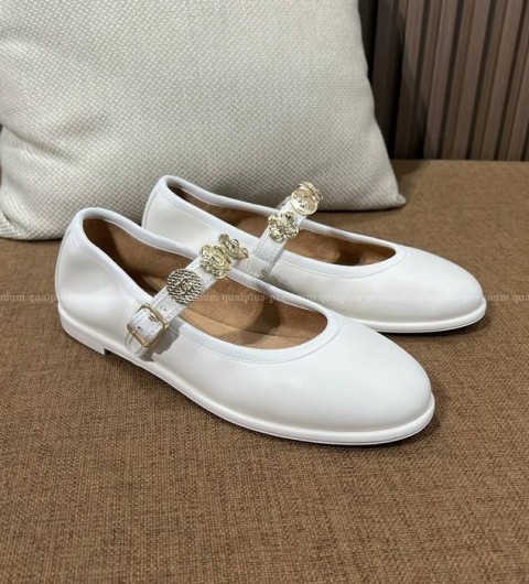 샤넬 24A 메리제인 플랫슈즈 여성용