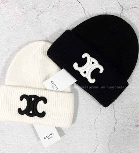 [국내배송] 셀*느 트리옹프 로고 비니 (2color)