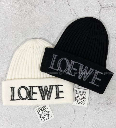 [국내배송] 로*베 로고 울 비니 (2color)