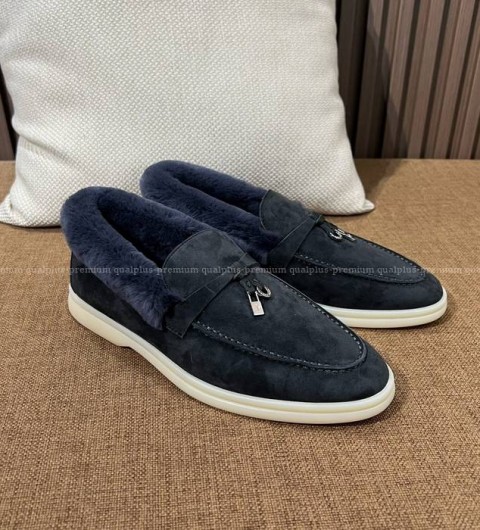 로로피아나 썸머 참스 워크 로퍼 여성용