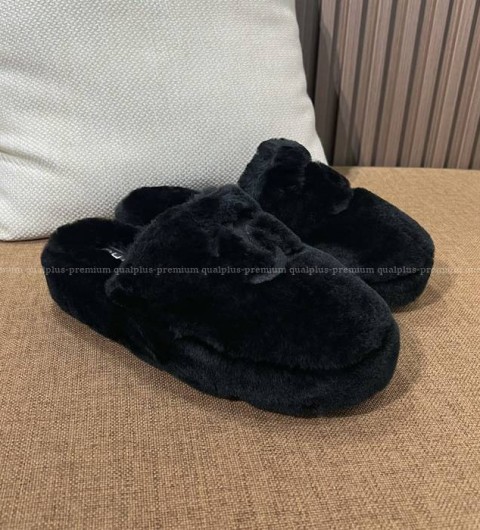 샤넬 24B 램스울 슬리퍼 여성용