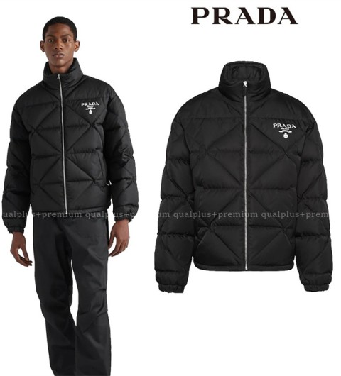 [국내배송] 프*다 휘글 나염 패딩(블랙)