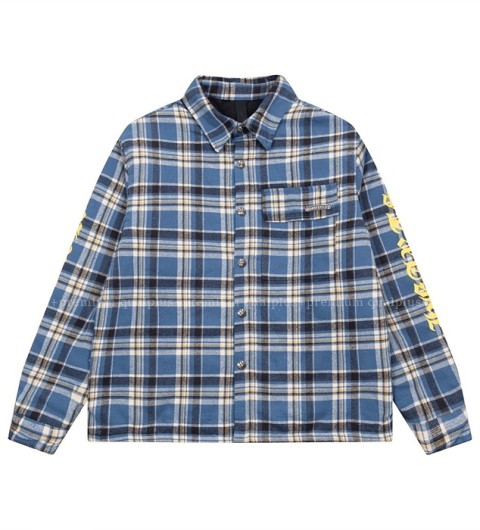 [국내배송] 크*하츠 체크 누빔 자켓