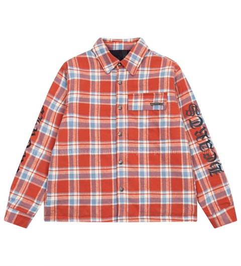 [국내배송] 크*하츠 체크 누빔 자켓