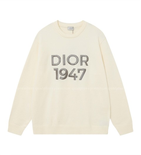 [국내배송] 디* 자수로고 울 니트