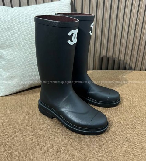 샤넬 CC 레인부츠 여성용