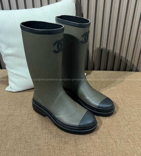 샤넬 CC 레인부츠 여성용