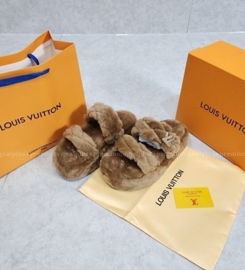 [국내배송] 루*비통 선셋 컴포트 플랫 뮬 슬리퍼