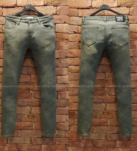 [국내배송] 버*리 블랙패치 스틸로고 기모팬츠