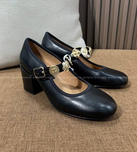 샤넬 24A 메리제인 슈즈 6cm 여성용