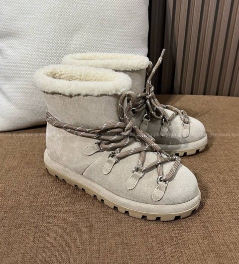 미우미우 스웨이드 부티 부츠 여성용