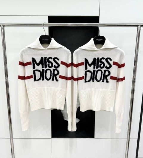 디올 알프스 모크넥 니트 여성용