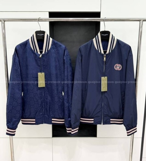 구찌 리버서블 나일론 캔버스 자켓